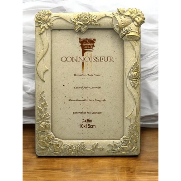 Connoisseur Ornate Floral 4x6 Picture Frame - Picture 2 of 6